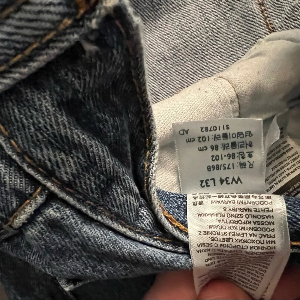 Men's Levi’s 501 Blue Jeans